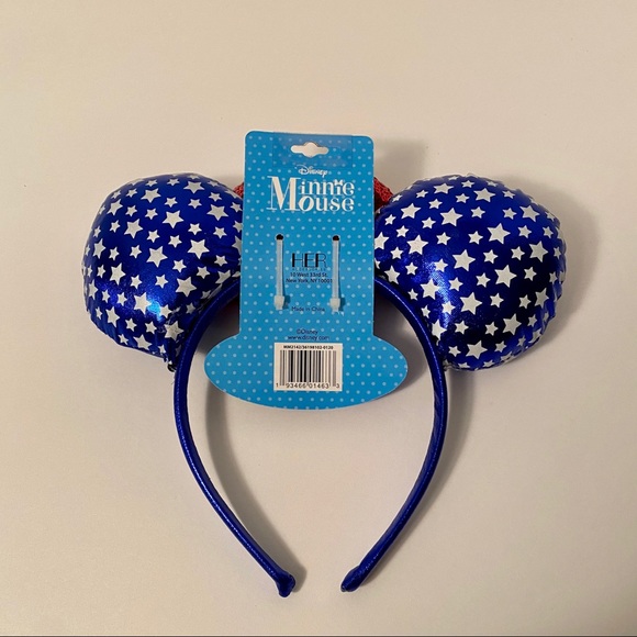 Disney Minnie Mouse Ears Americana Headband - Picture 5 of 11